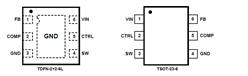 SGM3749YTN6G/TR白色LED驅動與PWM亮度控制