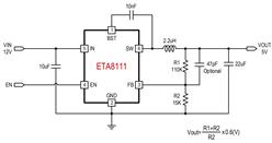 ETA8111S2G-SOT23-6 18V, 2A, COTͬD(zhun)Q