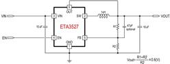 ETA3527FSG-SOT-563 2MHz, 2A, COTͬ׃Q