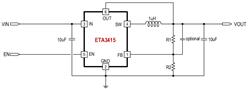 ETA3415DCG-DFN1.6x1.6-6 1A, 3MHzD(zhun)Q