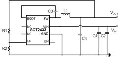 芯洲-SCT2433STER-ESOP-8 低靜態(tài)電流同步降壓DCDC轉(zhuǎn)換器