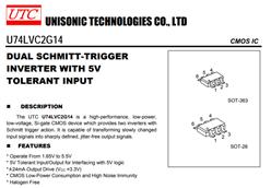 U74LVC2G14G-SOT-363 pʩ|l(f)׃5vݔ