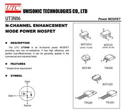 UTC/-UT3N06G-SOT89T/R