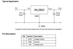 WL2853K-bSOT-89  ݔ늉 oB(ti)LDO