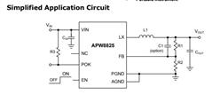 ANPEC/ï_-APW8825-3A 5V 1MHzͬD(zhun)Q