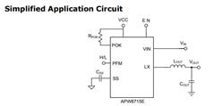 APW8715E-bTQFN4x4-23-ݔ늉6A PWM׃Q