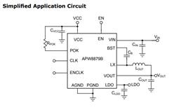 APW8879B-高輸入電壓3.33V 8A同步降壓變換器