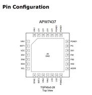 pͨͬģʽPWM׃Q-APW7437-bTQFN5x5-28
