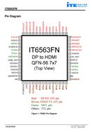 IT6563FN/DW ITEоƬDisplayPortHDMID(zhun)Q
