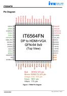 IT6564FN/CW ITEоƬ DisplayPort1.2HDMI2.0/VGAD(zhun)Q