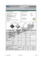 AONS66940 AOSf 100V NϵMOS