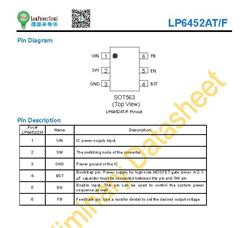 LP6452AF ΢ԴͬD(zhun)Q SOT563(FC)b