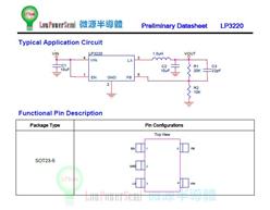 微源同步降壓轉(zhuǎn)化器 LP3220-12B5F 無鉛環(huán)保型芯片