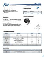 ԭb(yng) FKS3008 |NϵMOSFET