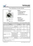 沃爾德 TSP20L60D 溝槽MOS勢(shì)壘肖特基整流器