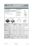AOSf(wn) AON7406 NϵMOSFET RoHS
